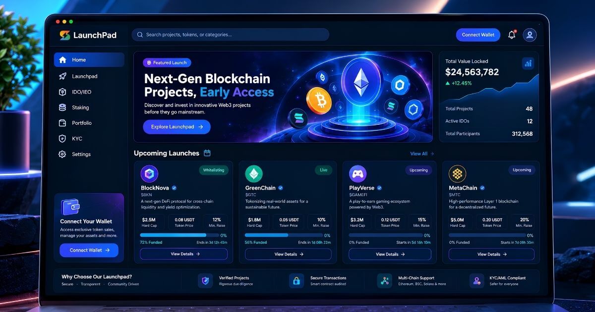 How to Create a Crypto Launchpad? A Complete Guide for 2026